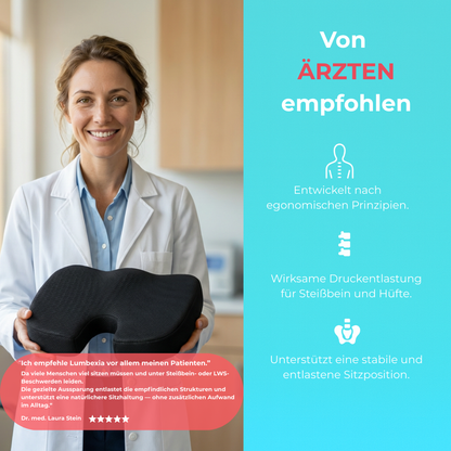 Lumbexia – Endlich sitzen, ohne dass es weh tut