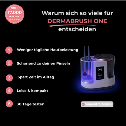 DERMABRUSH ONE – Reine Haut beginnt im Pinsel