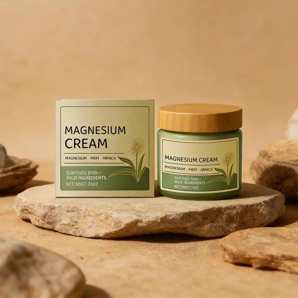 MAGNOVIA – Magnesium-Pflegecreme für Füße und Beine - OddsandEndsBazaar