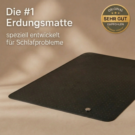 SLEEPGROUND Erdungsmatte – Endlich wieder tief und erholt schlafen