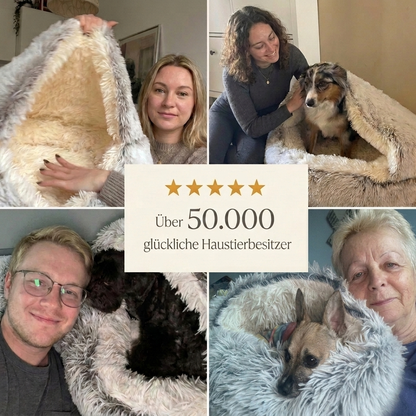 Moluu – weiches, beruhigendes Hundebett. - OddsandEndsBazaar