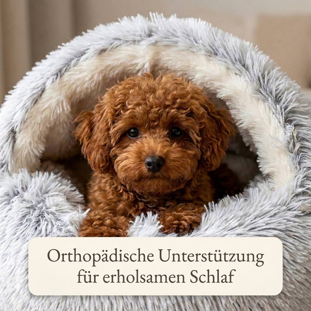 Moluu – weiches, beruhigendes Hundebett. - OddsandEndsBazaar